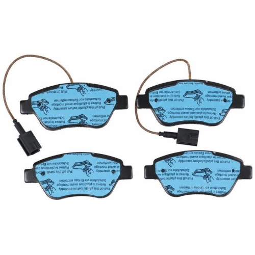 TRW Bremsbelagsatz, Scheibenbremse COTEC