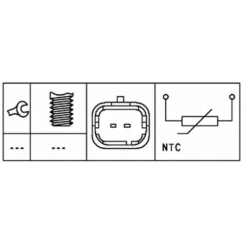 HELLA Sensor, Kühlmitteltemperatur