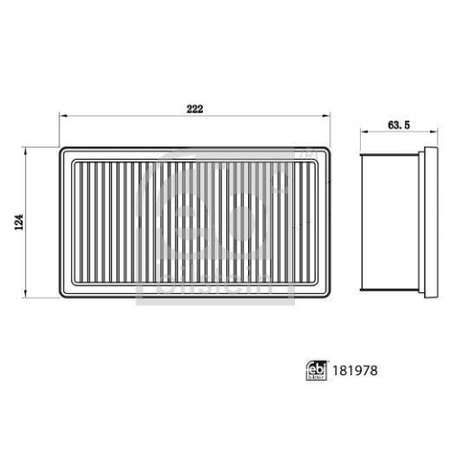 FEBI BILSTEIN Luftfilter