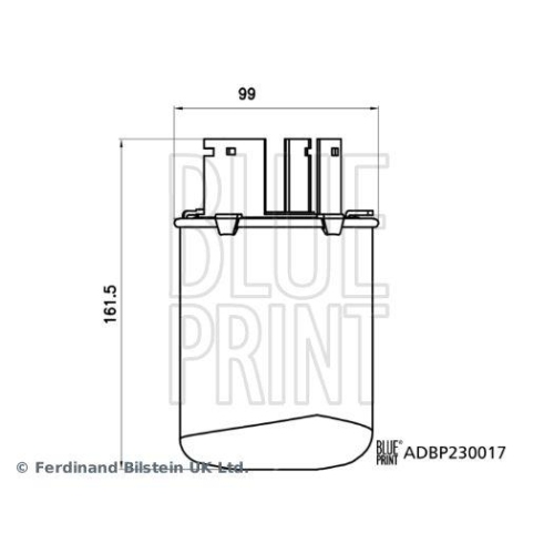 BLUE PRINT Kraftstofffilter