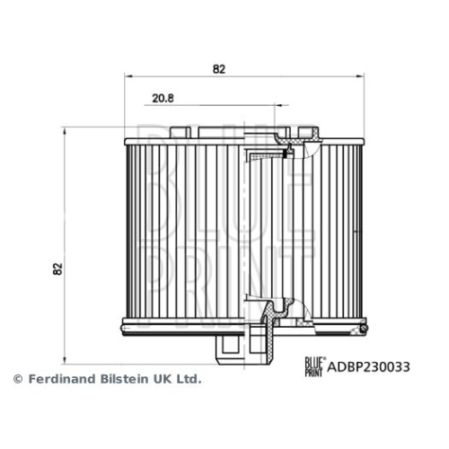 BLUE PRINT Kraftstofffilter