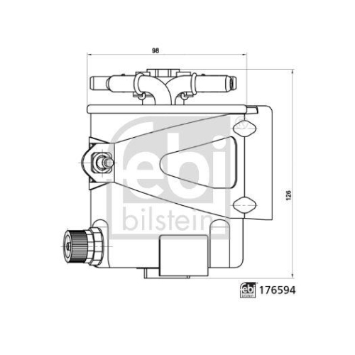 FEBI BILSTEIN Kraftstofffilter