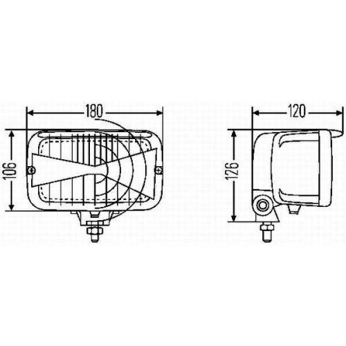 HELLA Hauptscheinwerfer