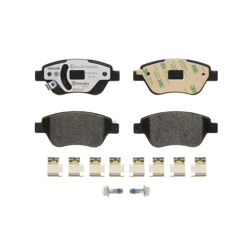 BREMBO Bremsbelagsatz, Scheibenbremse XTRA LINE