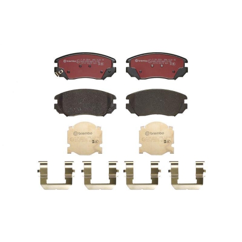 BREMBO Bremsbelagsatz, Scheibenbremse XTRA LINE