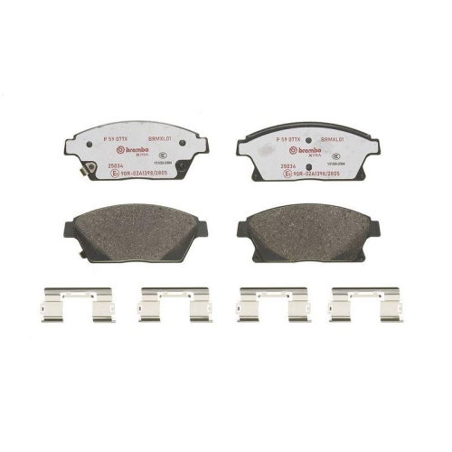 BREMBO Bremsbelagsatz, Scheibenbremse XTRA LINE