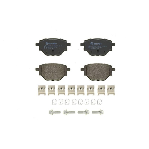 BREMBO Bremsbelagsatz, Scheibenbremse PRIME LINE