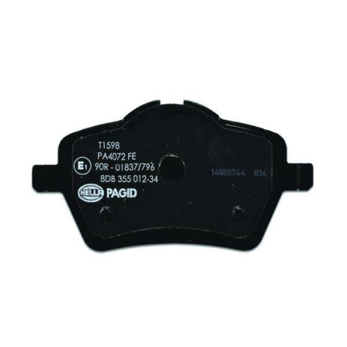 HELLA PAGID Bremsbelagsatz, Scheibenbremse
