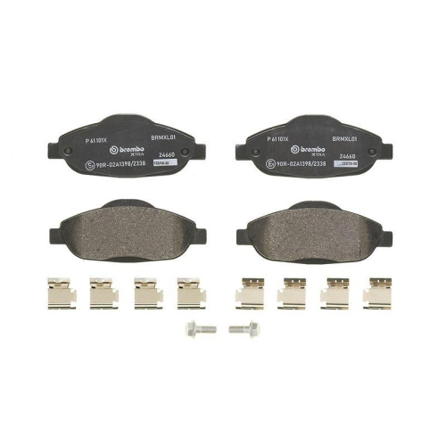 BREMBO Bremsbelagsatz, Scheibenbremse XTRA LINE