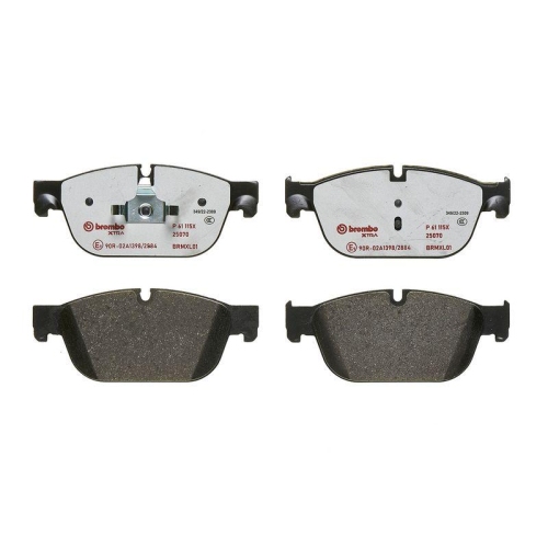BREMBO Bremsbelagsatz, Scheibenbremse XTRA LINE
