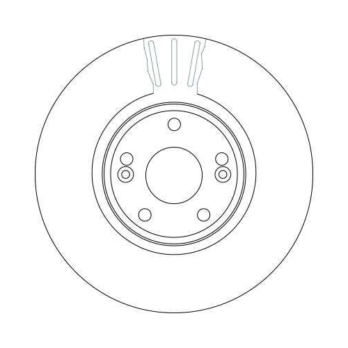 TRW Bremsscheibe TRW SINGLE