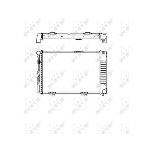 NRF Kühler, Motorkühlung EASY FIT
