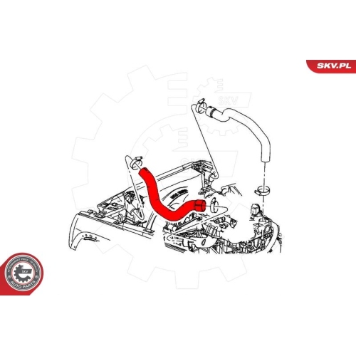 ESEN SKV Ladeluftschlauch