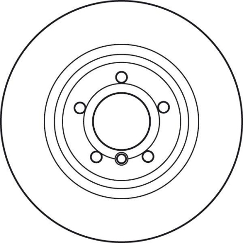 TRW Bremsscheibe TRW SINGLE