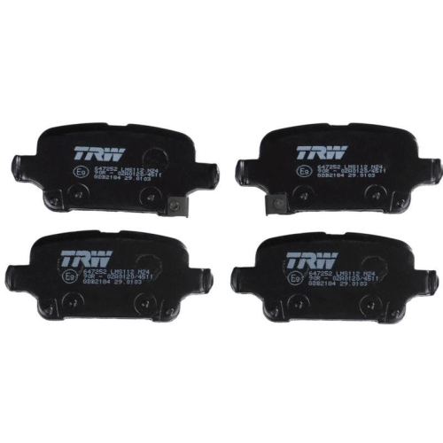 TRW Bremsbelagsatz, Scheibenbremse
