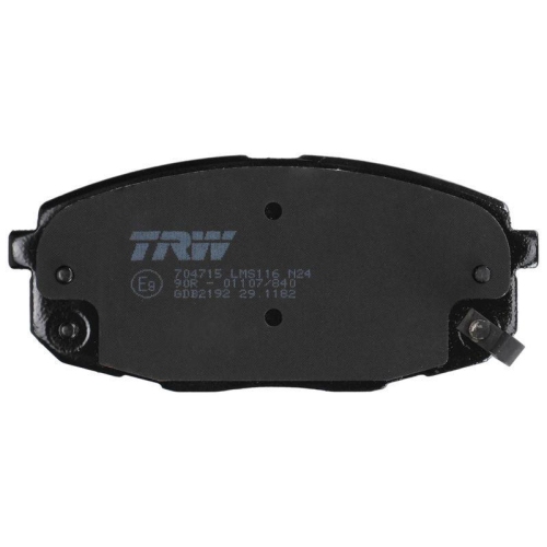 TRW Bremsbelagsatz, Scheibenbremse