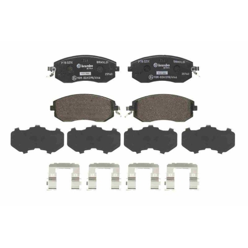 BREMBO Bremsbelagsatz, Scheibenbremse XTRA LINE