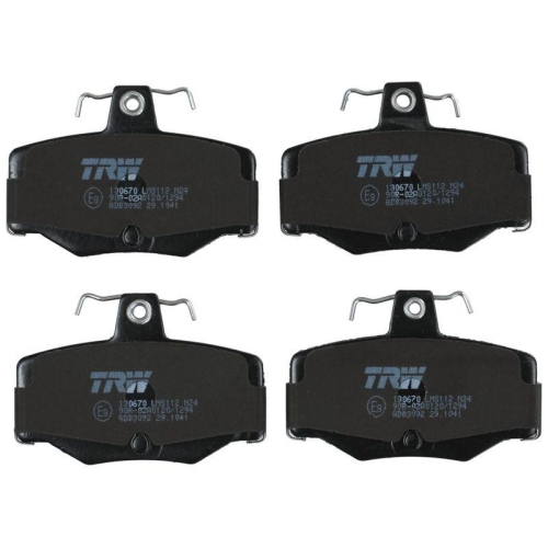 TRW Bremsbelagsatz, Scheibenbremse COTEC