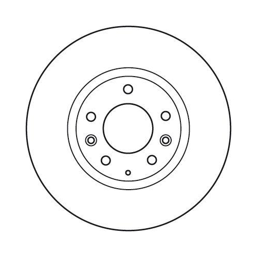 TRW Bremsscheibe TRW SINGLE
