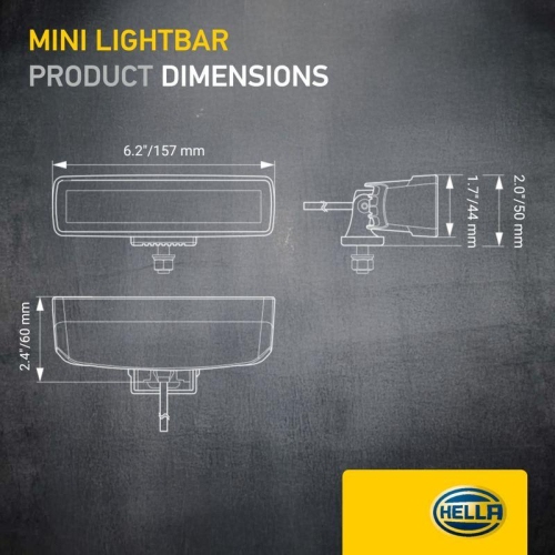 HELLA Fernscheinwerfer HELLA BLACK MAGIC
