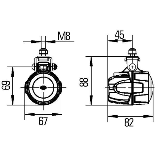 HELLA Arbeitsscheinwerfer