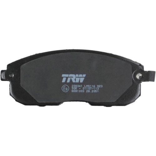 TRW Bremsbelagsatz, Scheibenbremse COTEC