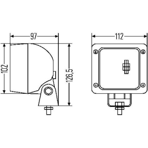 HELLA Arbeitsscheinwerfer Ultrabeam