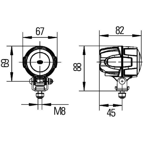 HELLA Arbeitsscheinwerfer