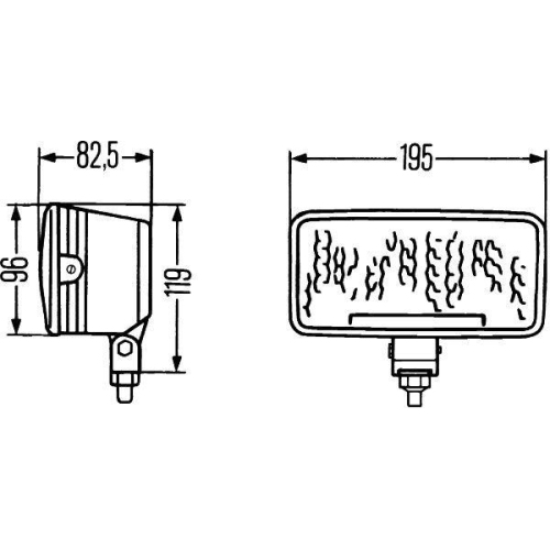 HELLA Arbeitsscheinwerfer Torero 5700