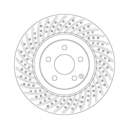 TRW Bremsscheibe TRW SINGLE