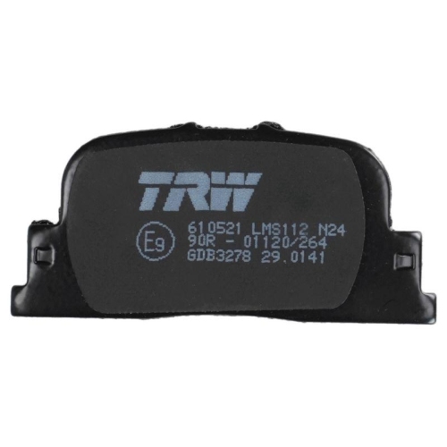 TRW Bremsbelagsatz, Scheibenbremse