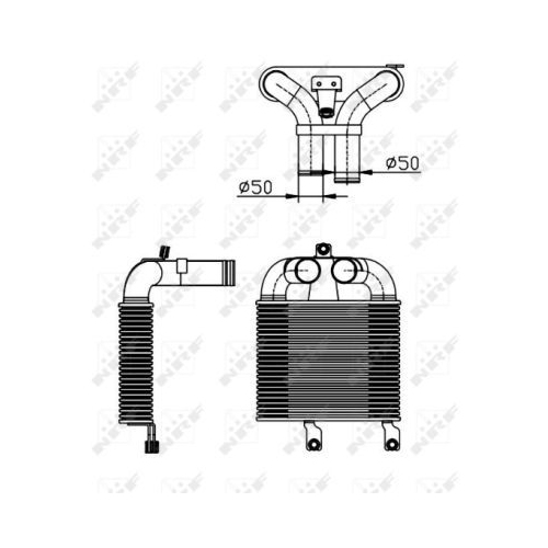 NRF Ladeluftkühler