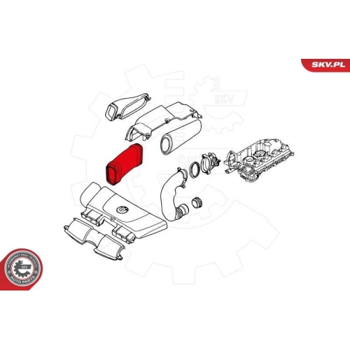 ESEN SKV Ansaugschlauch, Luftfilter