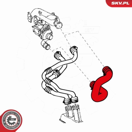 ESEN SKV Ladeluftschlauch