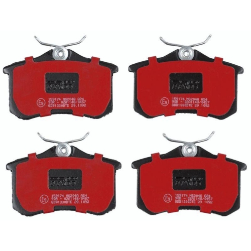 TRW Bremsbelagsatz, Scheibenbremse DTEC COTEC