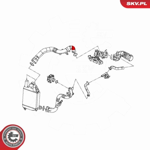 ESEN SKV Ladeluftschlauch