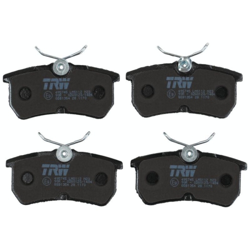 TRW Bremsbelagsatz, Scheibenbremse COTEC