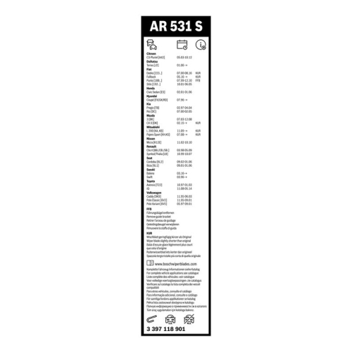 BOSCH Wischblatt Aerotwin Retrofit