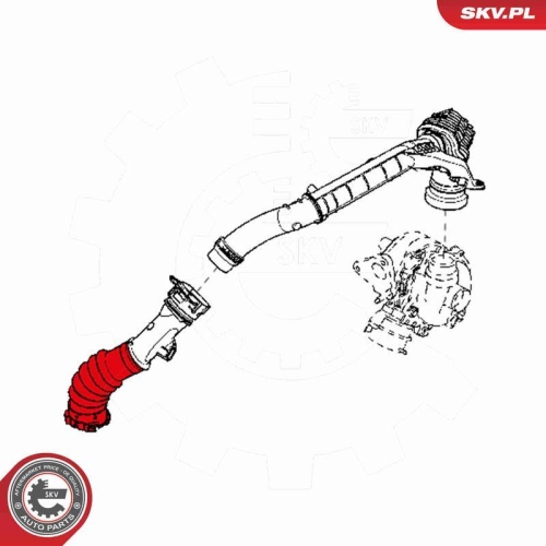 ESEN SKV Ladeluftschlauch