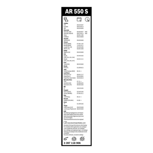 BOSCH Wischblatt Aerotwin Retrofit