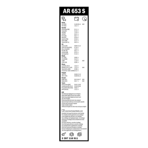 BOSCH Wischblatt Aerotwin Retrofit