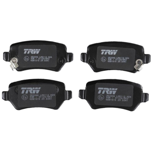 TRW Bremsbelagsatz, Scheibenbremse COTEC