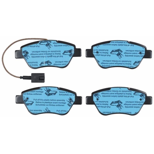 TRW Bremsbelagsatz, Scheibenbremse COTEC