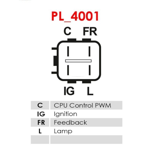 AS-PL Generatorregler Brandneu AS-PL