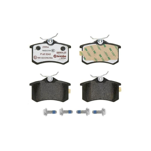 BREMBO Bremsbelagsatz, Scheibenbremse XTRA LINE