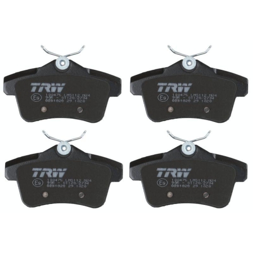 TRW Bremsbelagsatz, Scheibenbremse COTEC