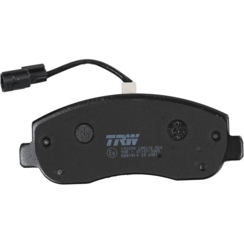 TRW Bremsbelagsatz, Scheibenbremse COTEC