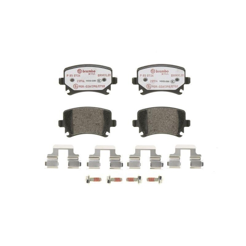 BREMBO Bremsbelagsatz, Scheibenbremse XTRA LINE