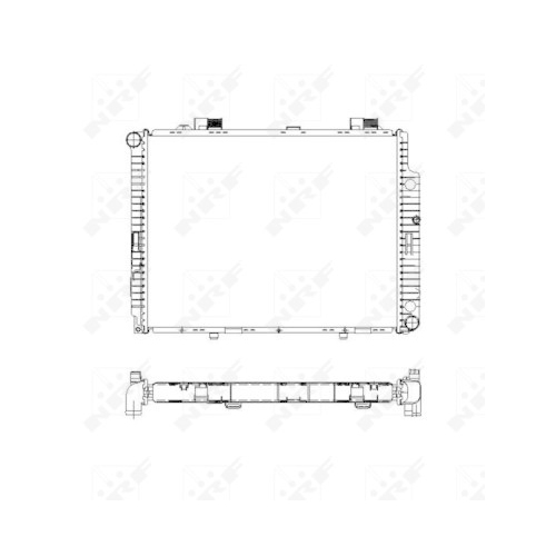 NRF Kühler, Motorkühlung EASY FIT