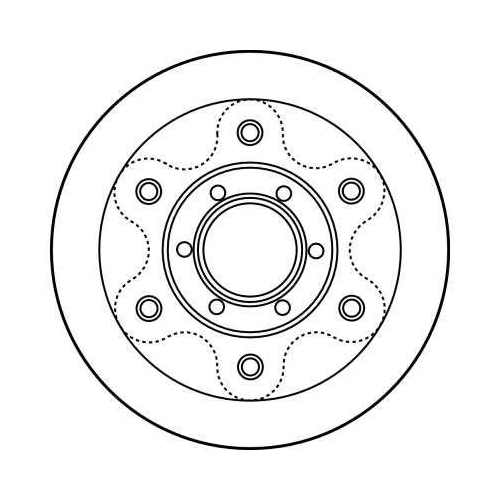 TRW Bremsscheibe TRW SINGLE